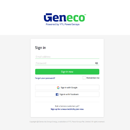 Geneco Self-Service Portal